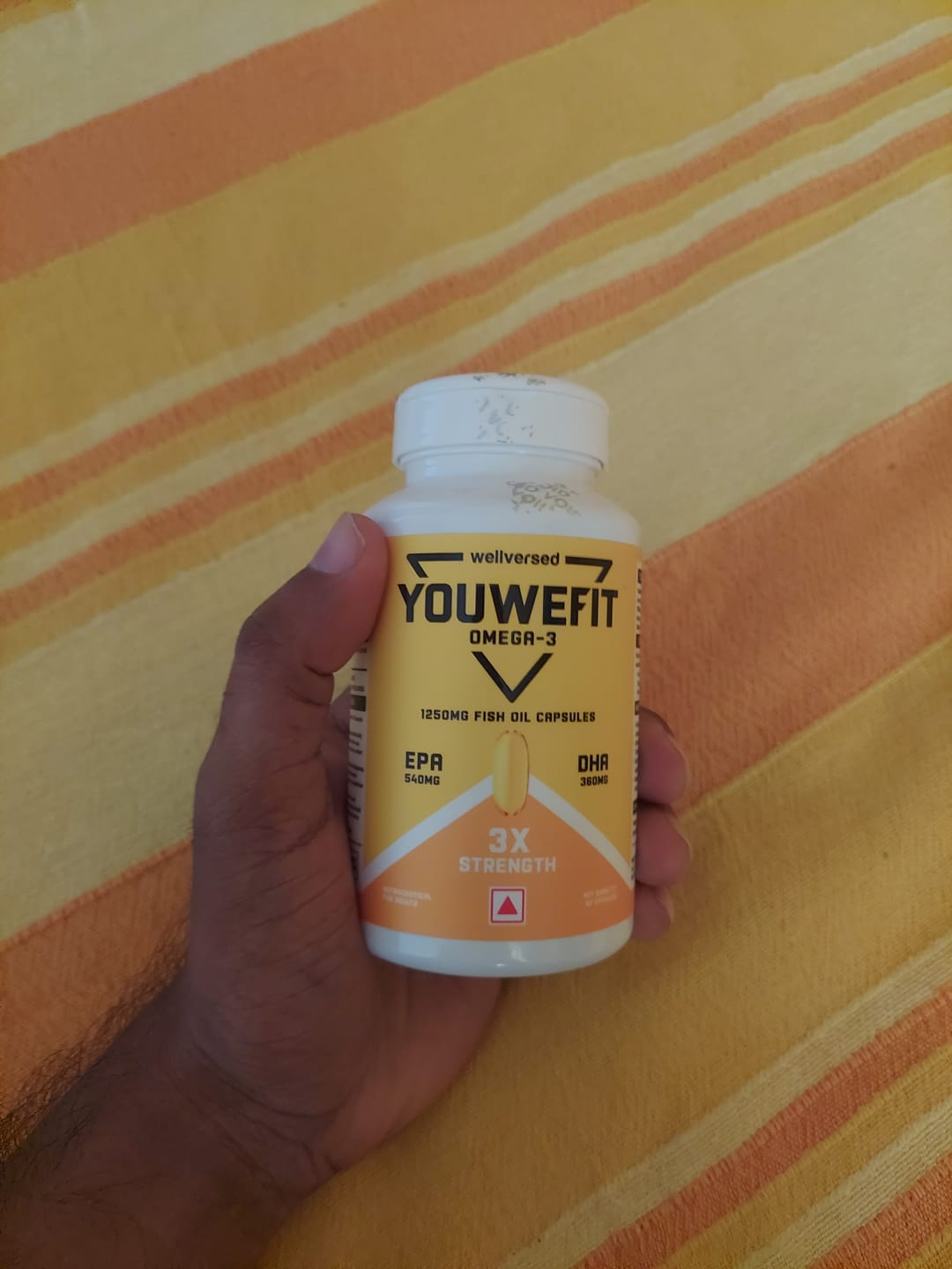 Customer photo review of YouWeFit Omega-3 Fish Oil (60 Capsules), 1250mg