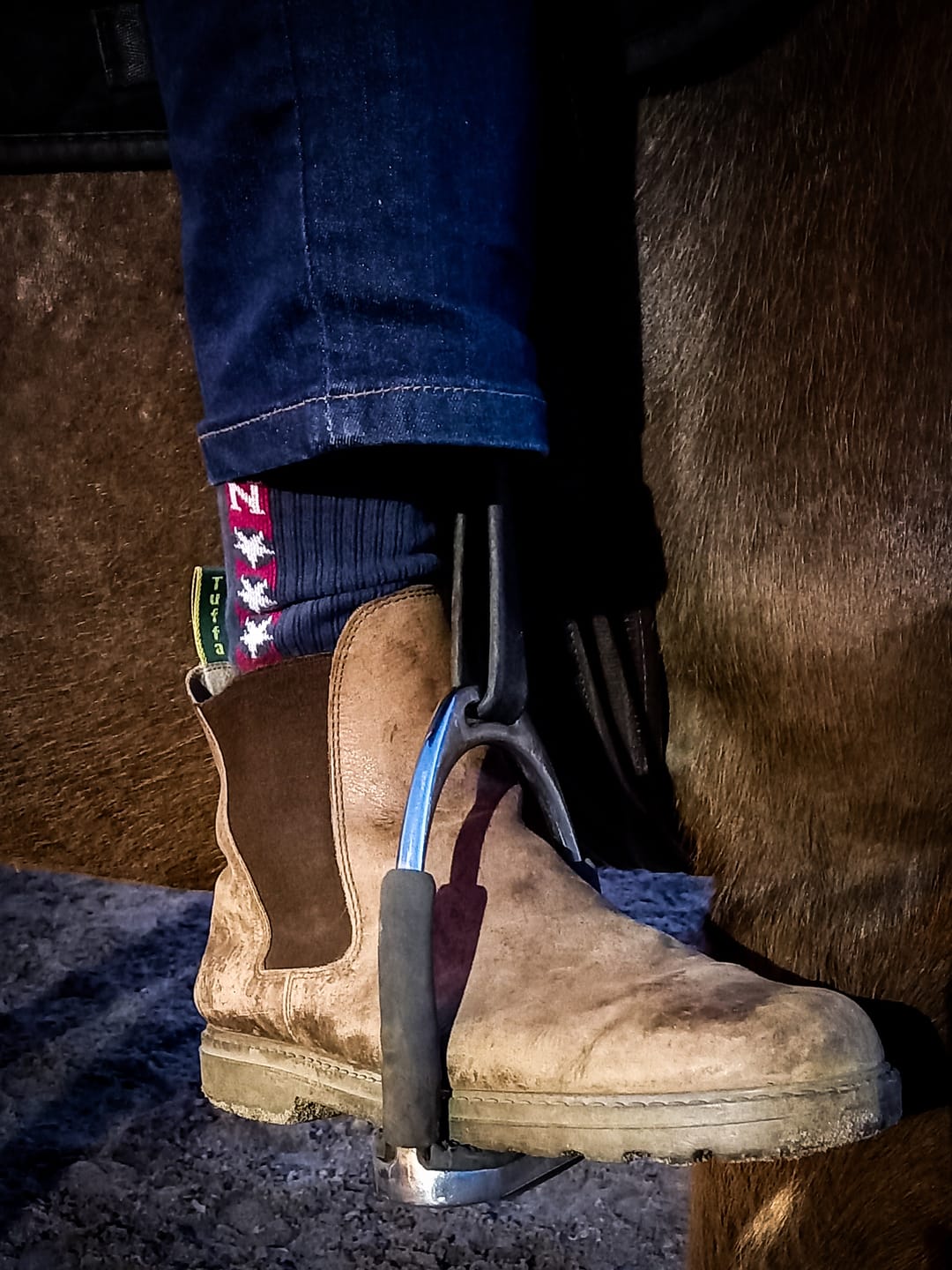 Customer photo review of Clydesdale Yard Boots