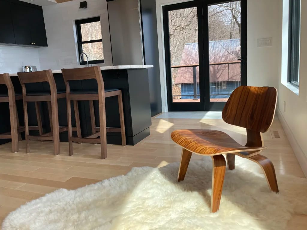 Customer photo review of Chaise Multifonctionnelle Nordivio – Design Scandinave en Bois Massif