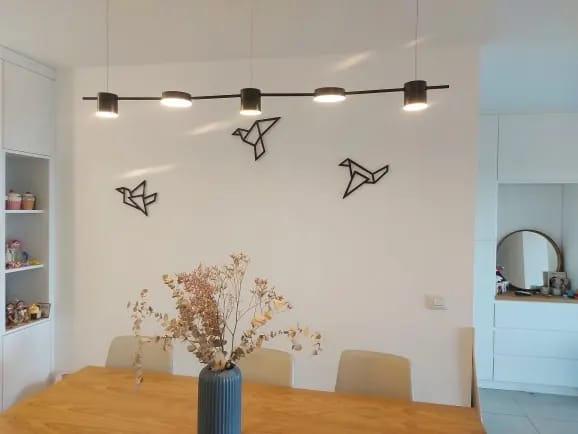 Customer photo review of Bar Pendant Light for Dining Table, 3 to 6 Spots, 150 cm