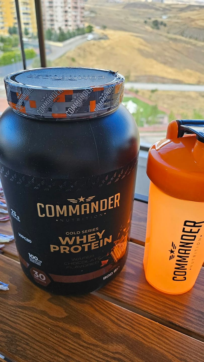 Customer photo review of Gold Whey Protein 900g (30 Servis)