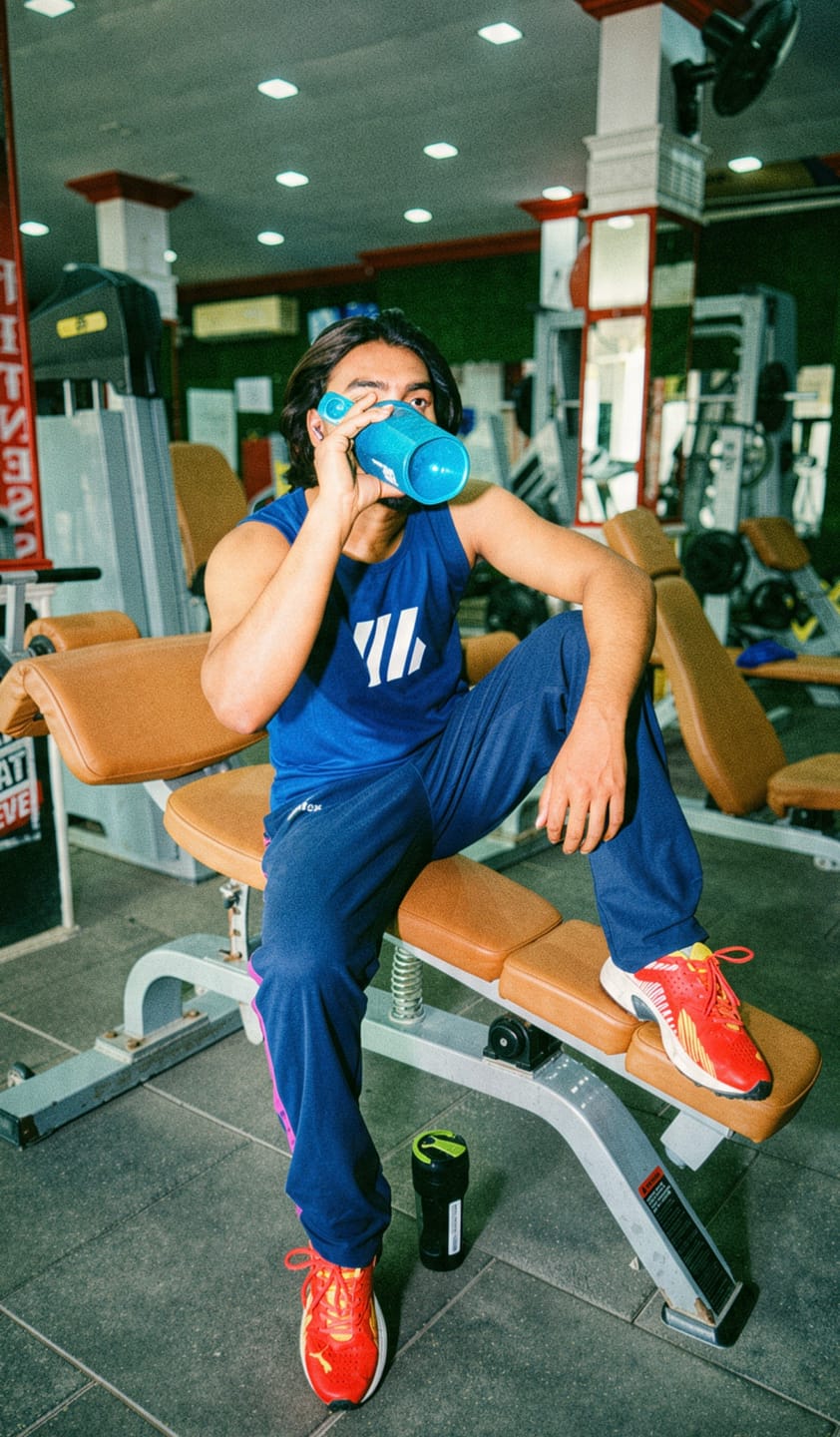 Customer photo review of Dynamite Pre-Workout (210g, 15 Servings) | Fruit Blast