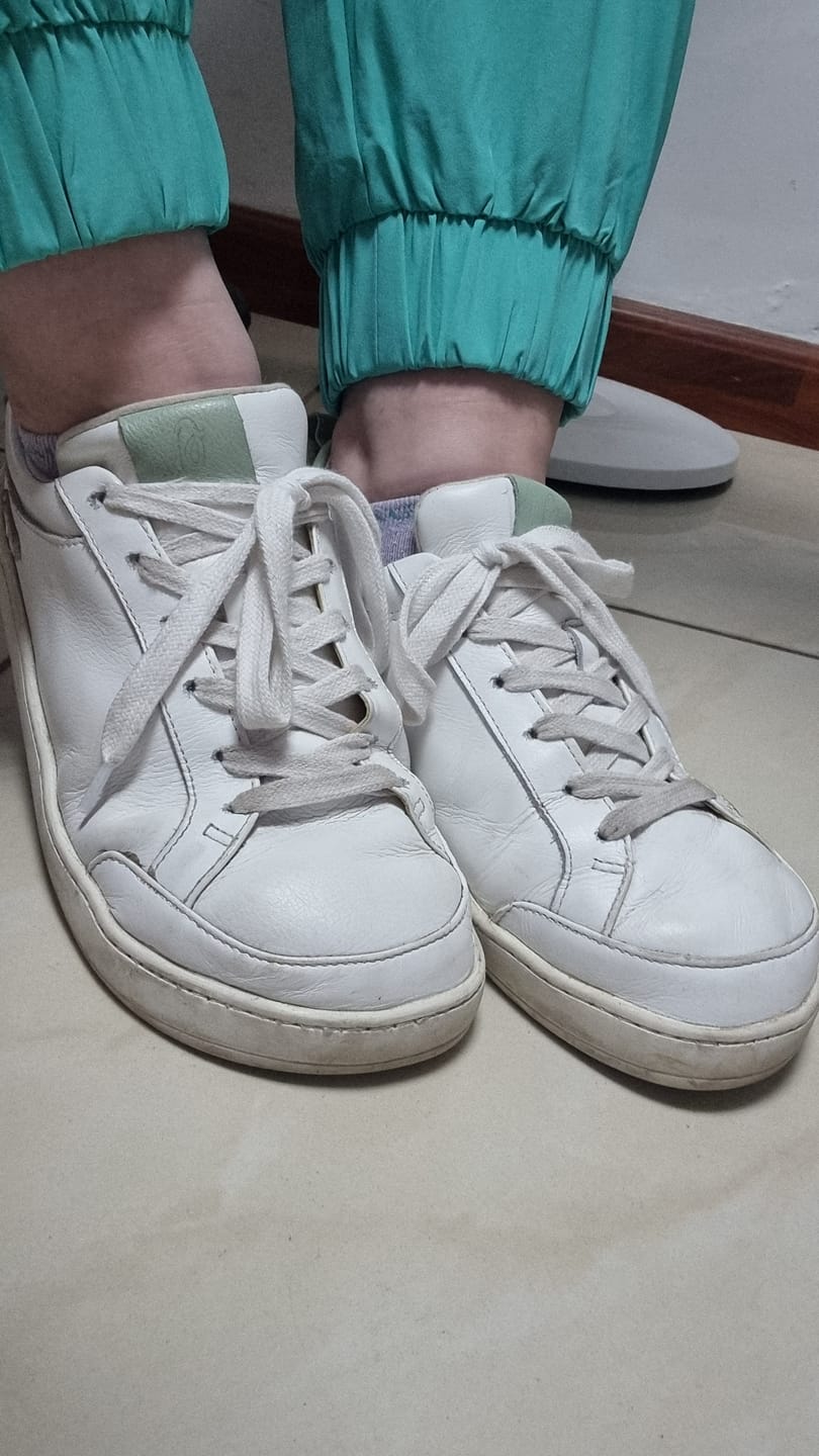 Customer photo review of Zapatilla A1 2.0 Blanca Romero