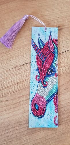 Customer photo review of Artful Designs | Diamond Painting Bookmarks