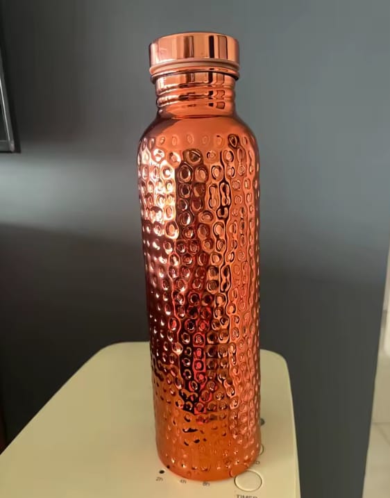 Customer photo review of TAMRÉA™ Gourde En Cuivre Pur Martelée — 800 ml