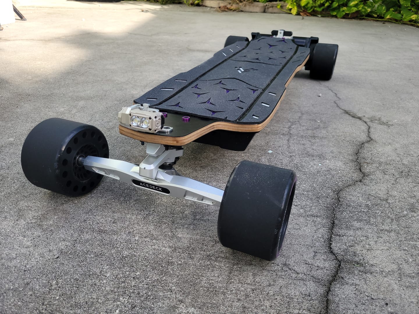 Customer photo review of Acedeck® Premium Front Light (1800 lumens)