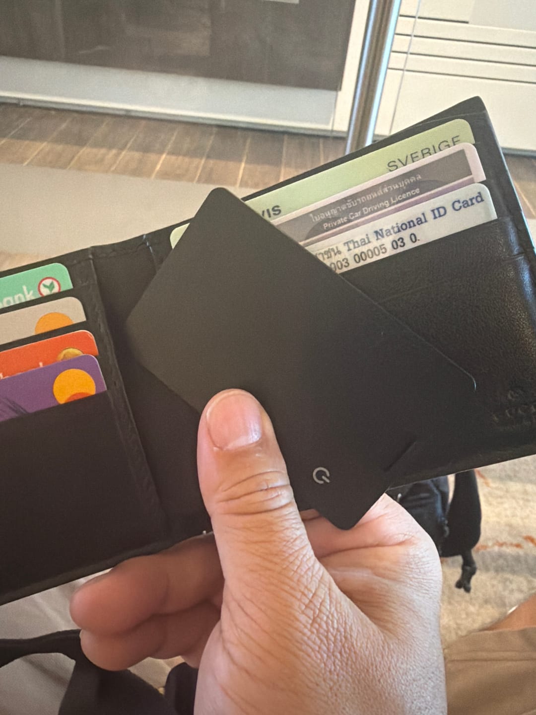 Customer photo review of Evolto™ Spårningskort / Tracking Card – För iPhone & Android