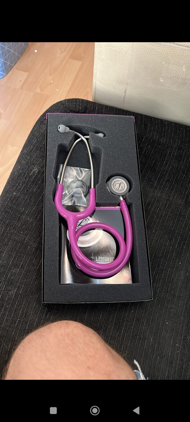 Customer photo review of Kit completo para estudiantes sanitarios - Lila