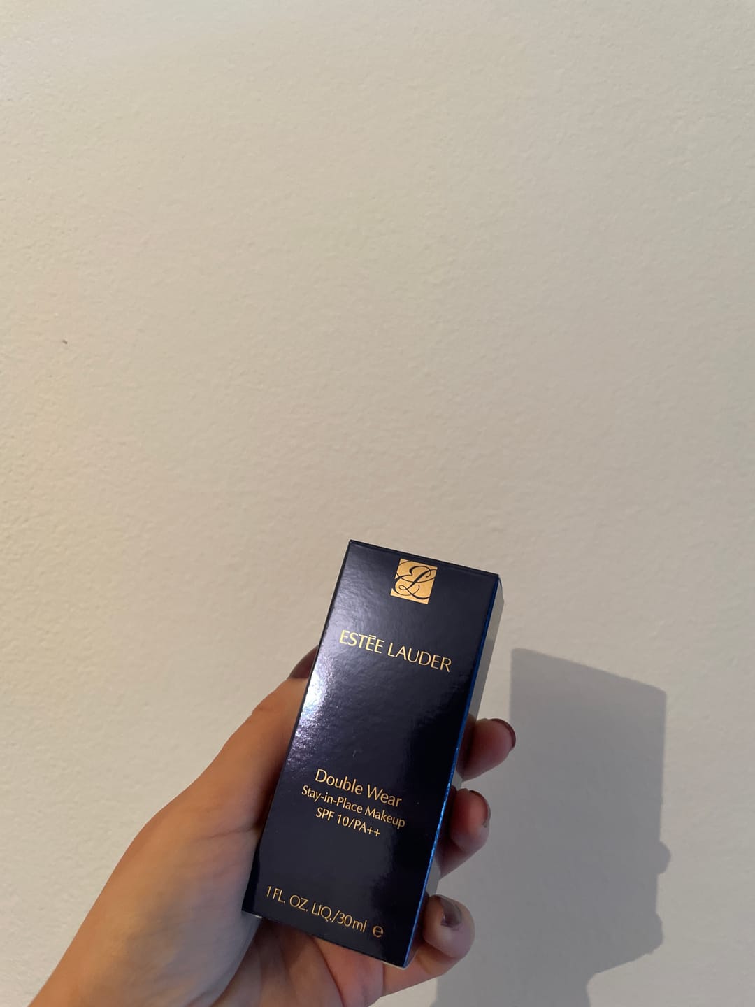 Customer photo review of Double Wear Stay-in-Place Longwear Matte Foundation SPF 10