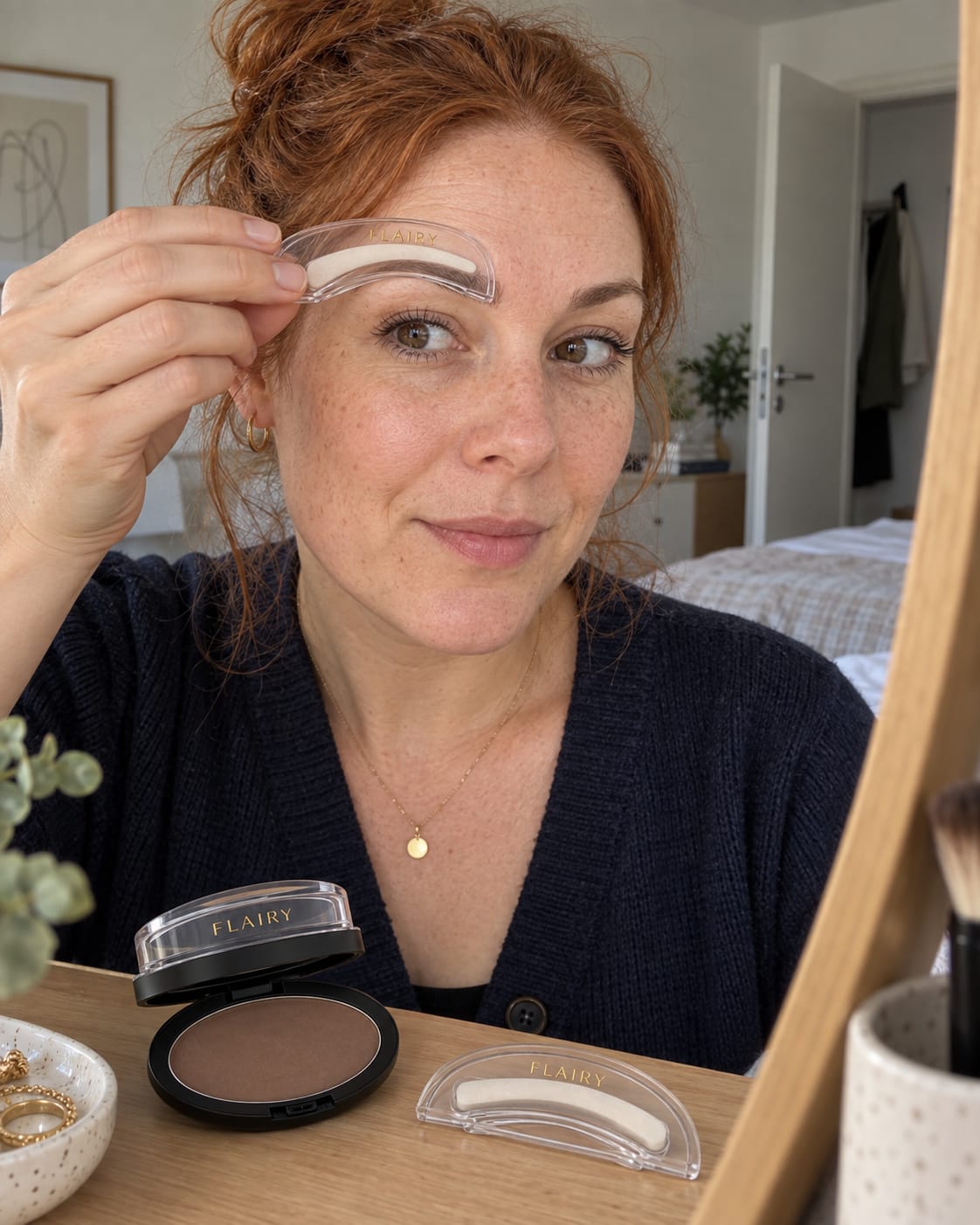 Customer photo review of Flairy Brow Stamp Se