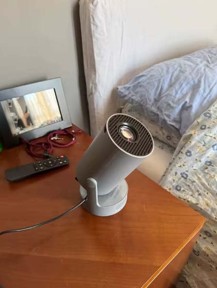 Customer photo review of Kids Educational Projector