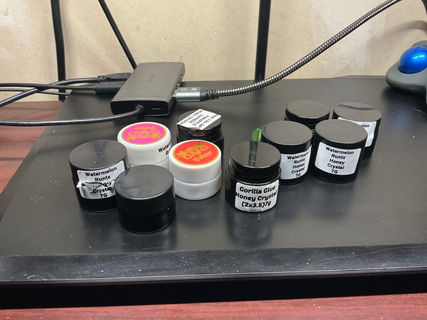 Customer photo review of (BOGO)Wedding Cake 3.5G Badder - Carnival I
