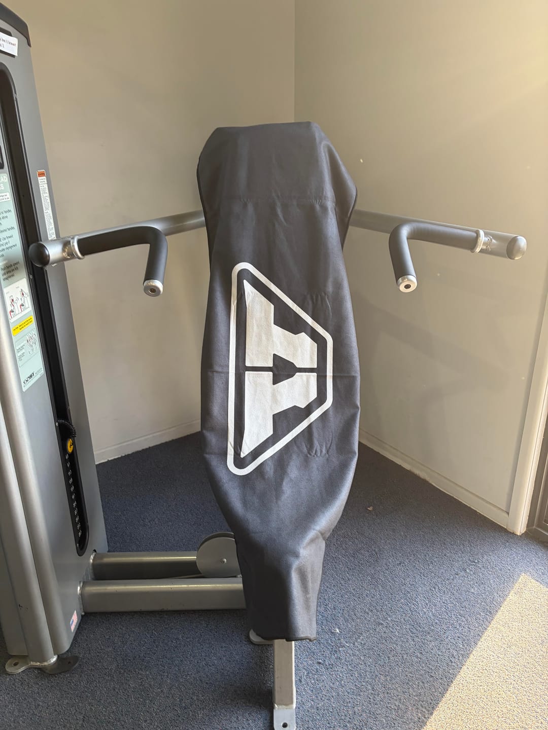 Customer photo review of Hooded Gym Towel
