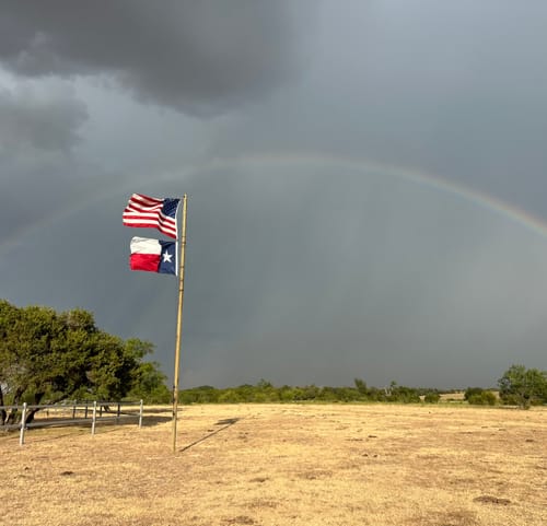 Customer photo review of 3' x 5' American Flag