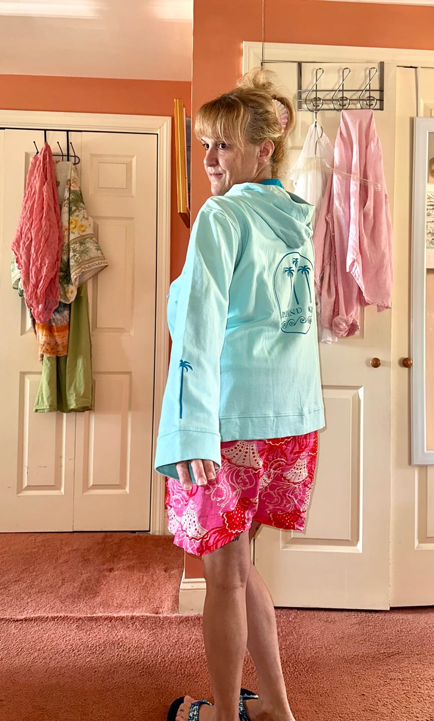 Customer photo review of Island Girl Cotton Hoodie