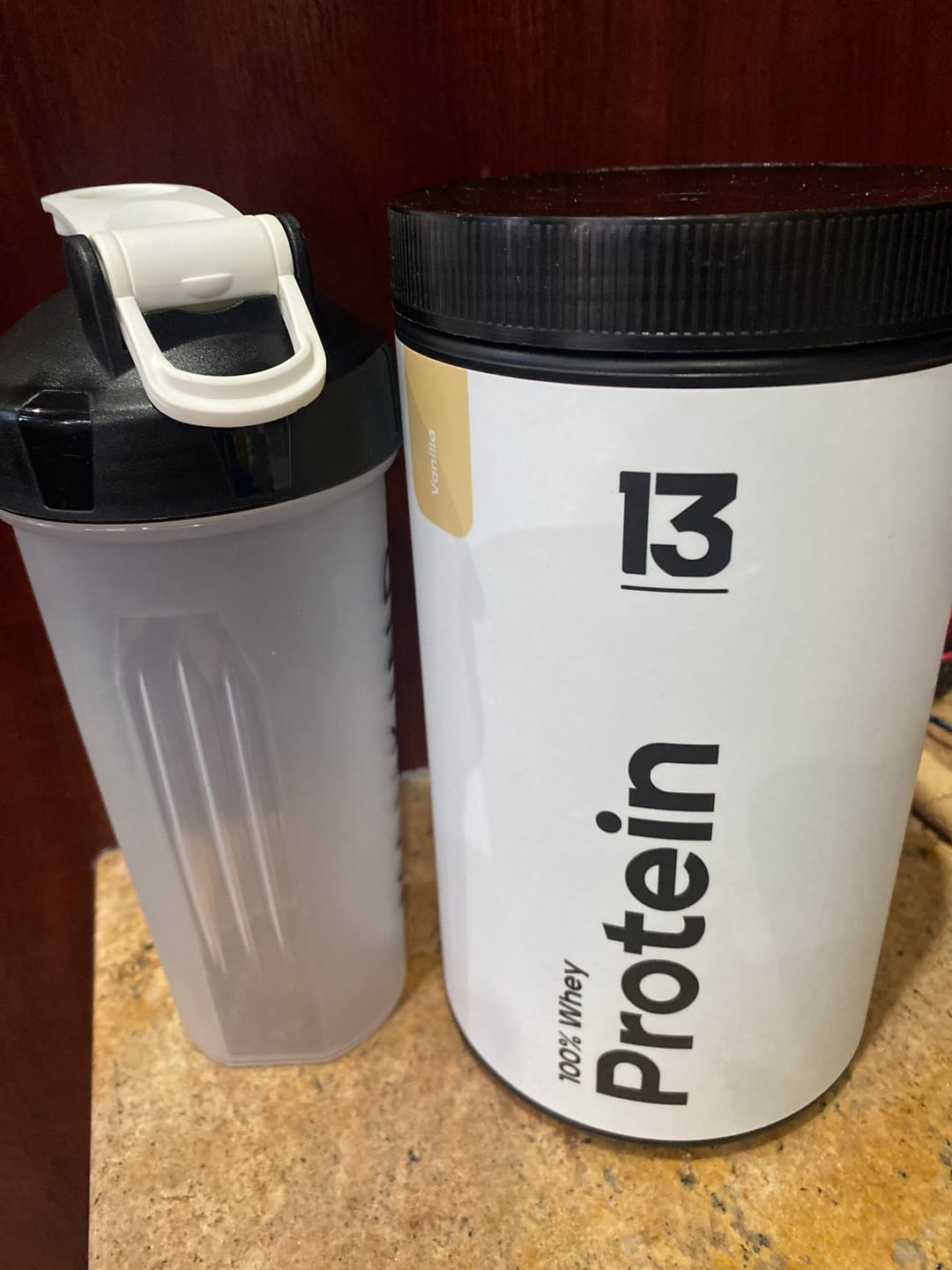 Customer photo review of 100% Whey Protein