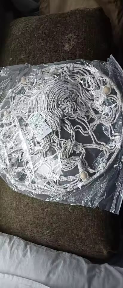 Customer photo review of Hammock Cat Bed