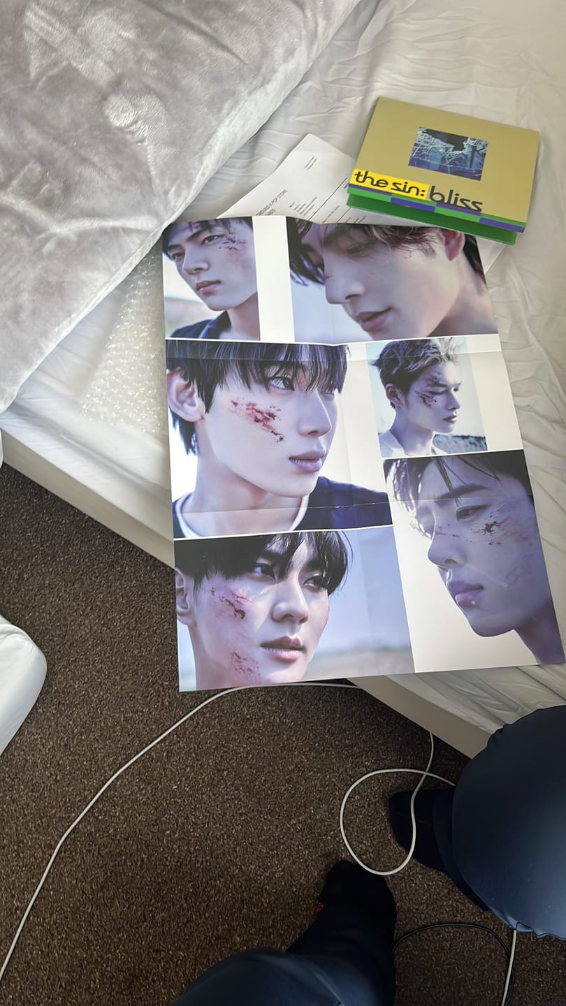 Customer photo review of [PRE-ORDER] ENHYPEN - 8th Mini Album - [THE SIN : BLISS]