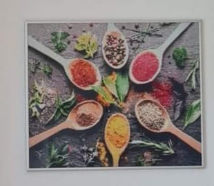 Customer photo review of The Spice Flower | Diamond Painting Kit