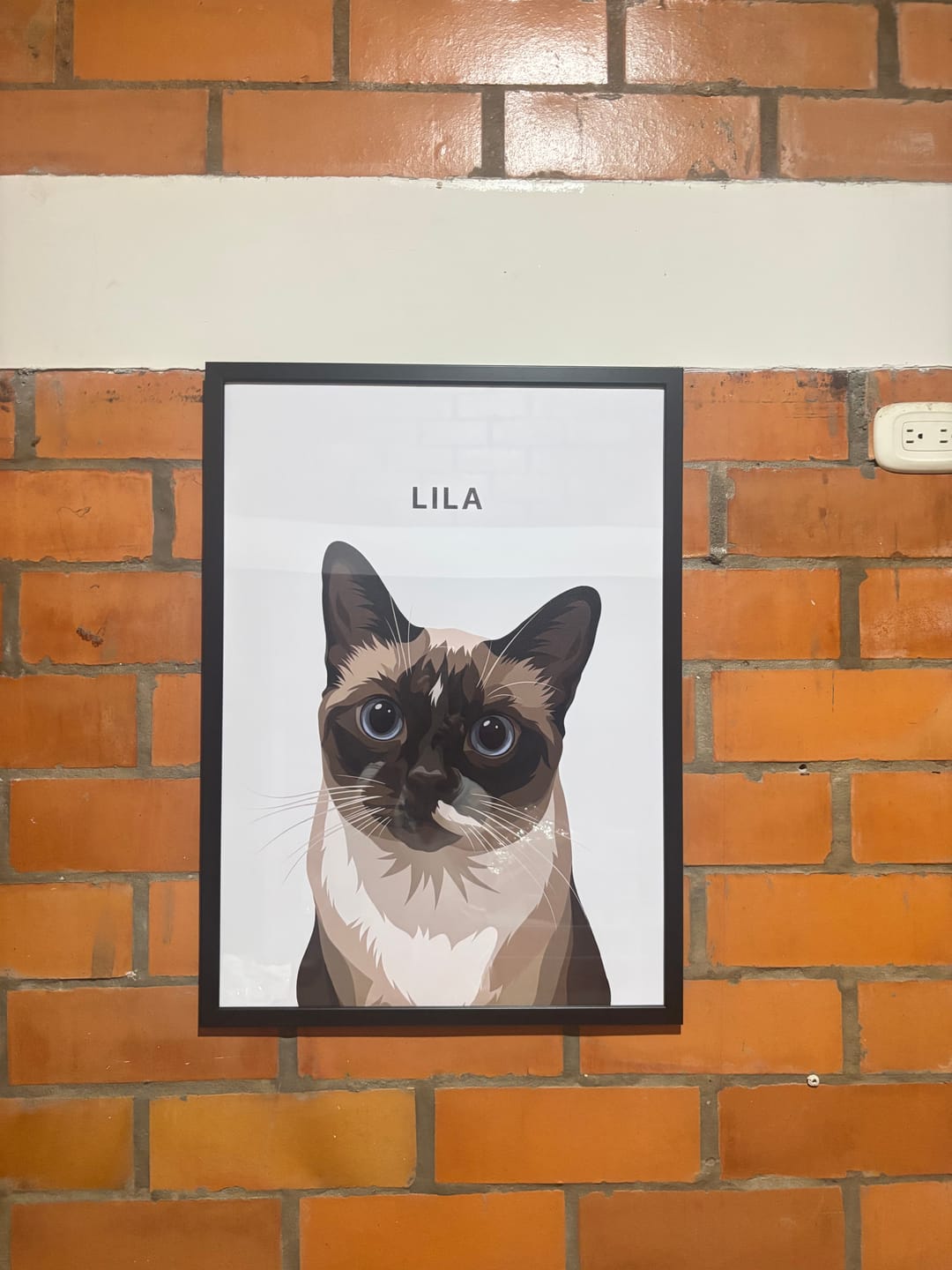 Customer photo review of Retrato Personalizado