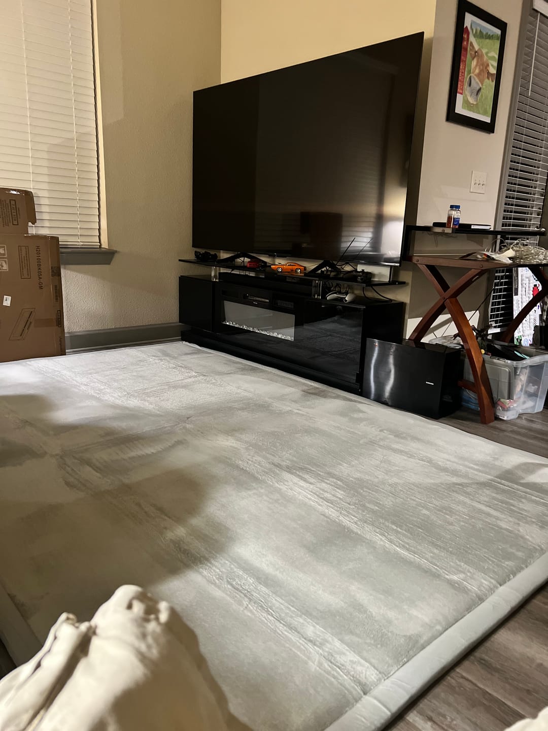 Customer photo review of Relax Mat - 1.4" Thick Soft Foam Play Mat