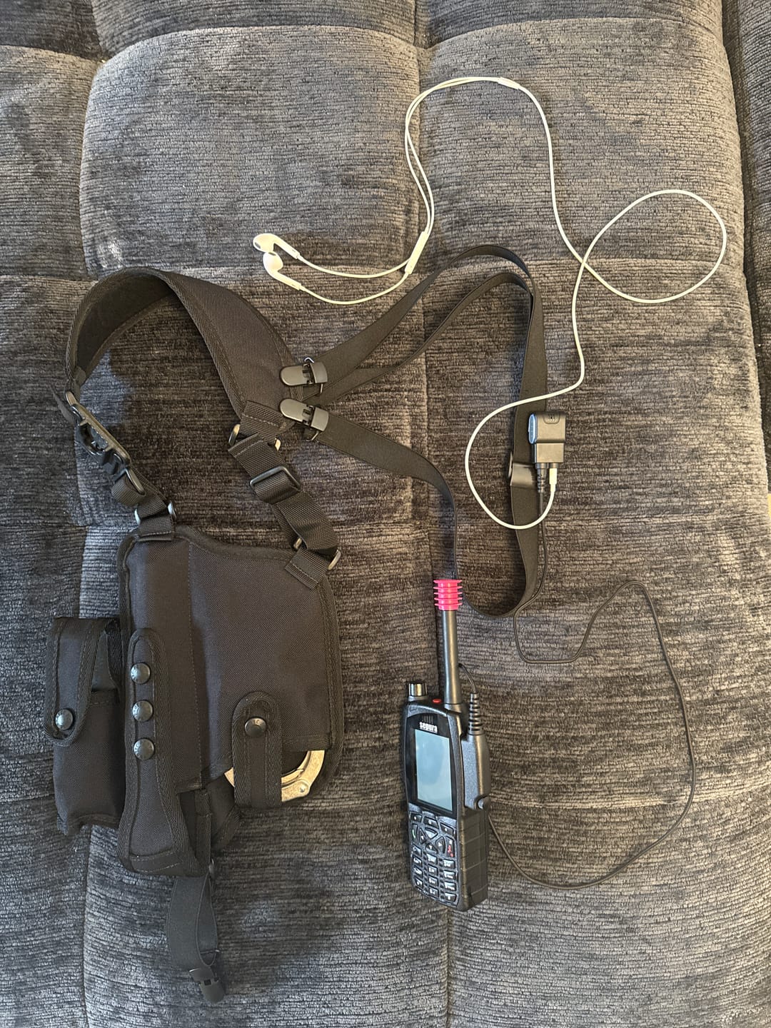 Customer photo review of N-ear Choice PTT, Tier 2 (water resistent), wireless PTT option