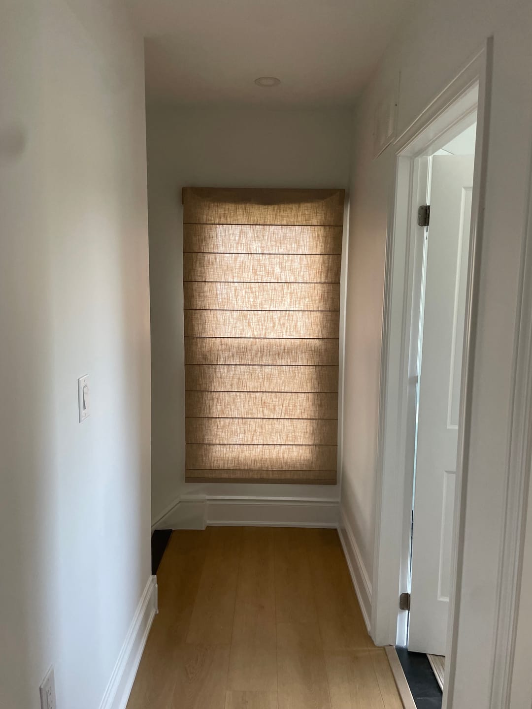 Customer photo review of Capri Coastal Roman Shades