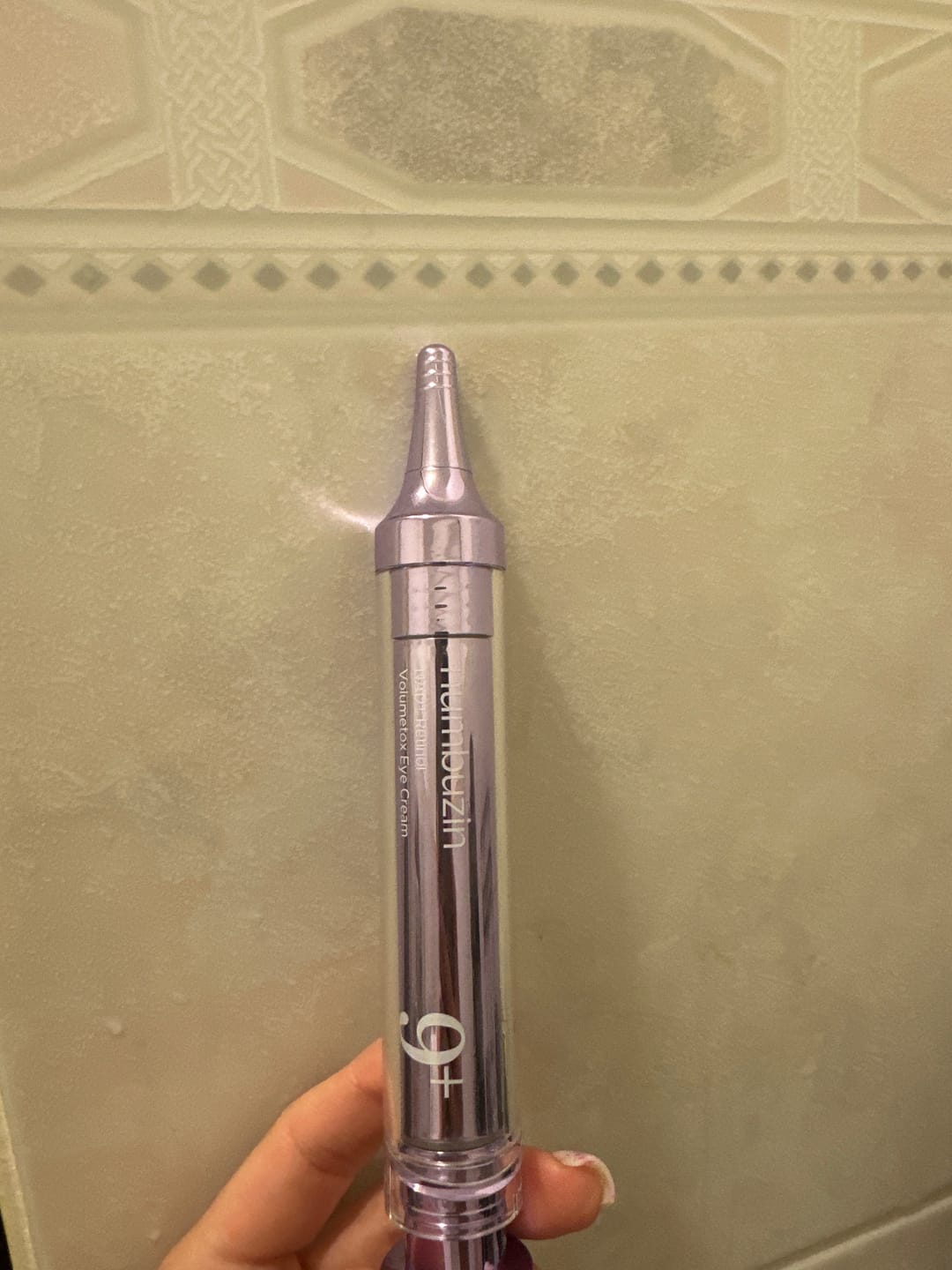 Customer photo review of Nostiprinošs acu krēms Numbuzin No.9 NAD Retinol Volumetox Eye Cream