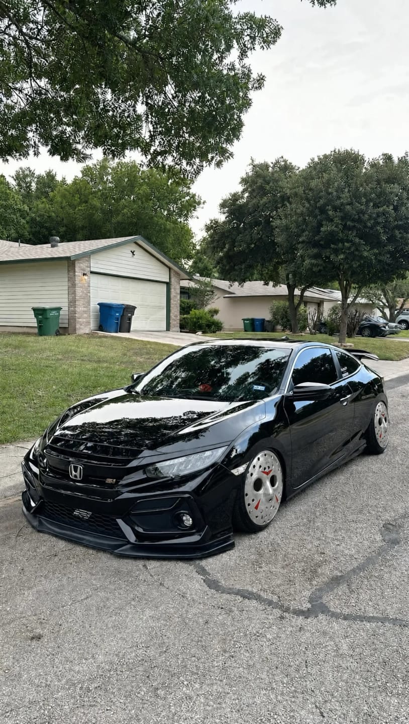 Customer photo review of NightHalo™ – Scare Wheel Covers