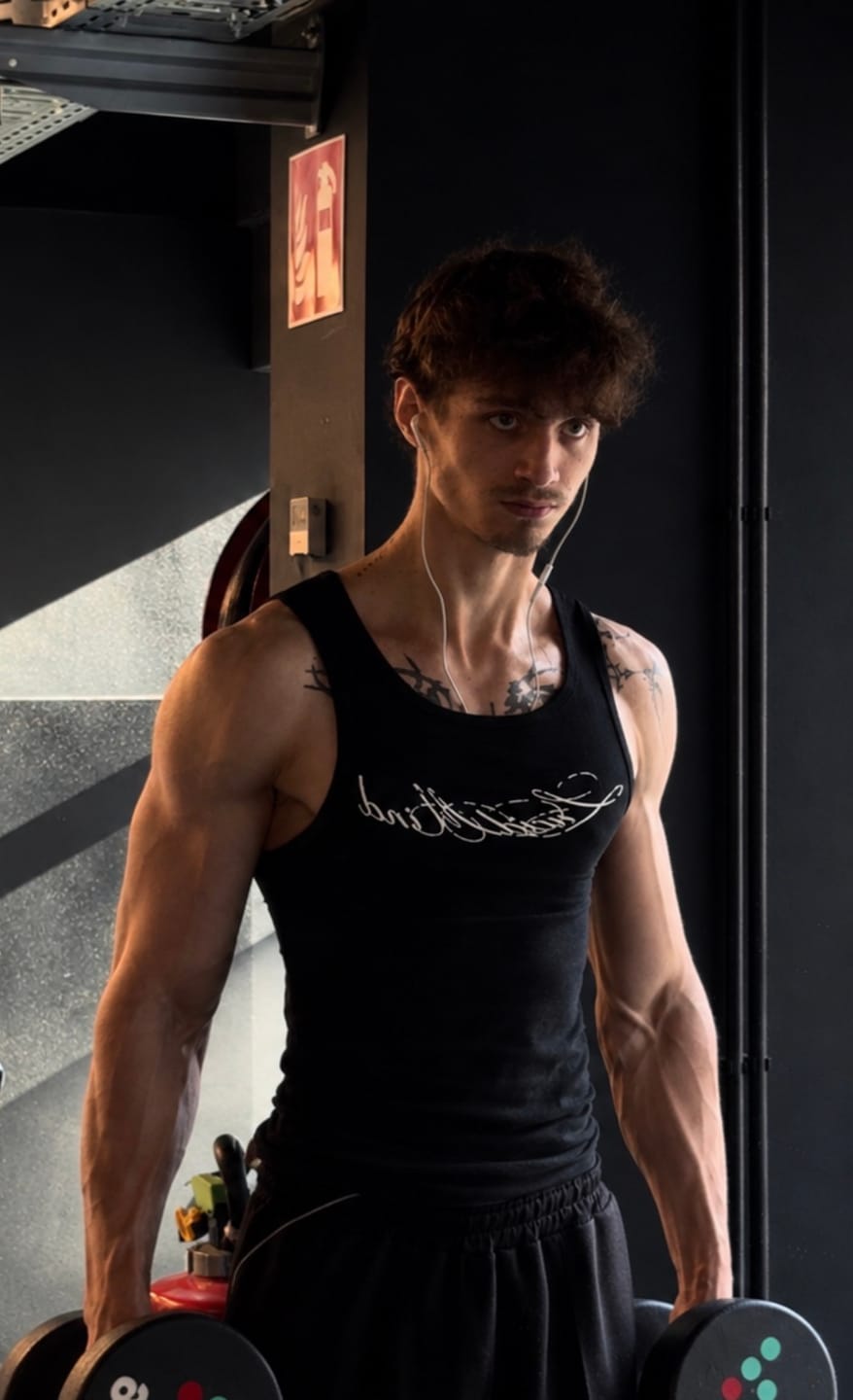 Customer photo review of Wisp Black Tank top