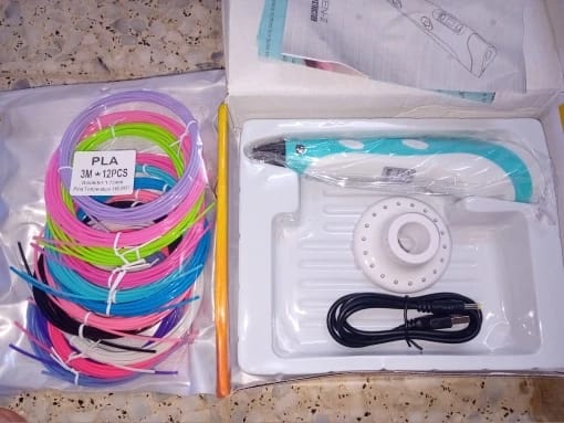 Customer photo review of Bolígrafo 3D Creativo PequePlanets™