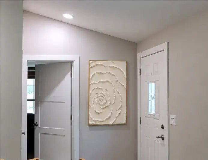 Customer photo review of White Rose Blossom Heavy Texture