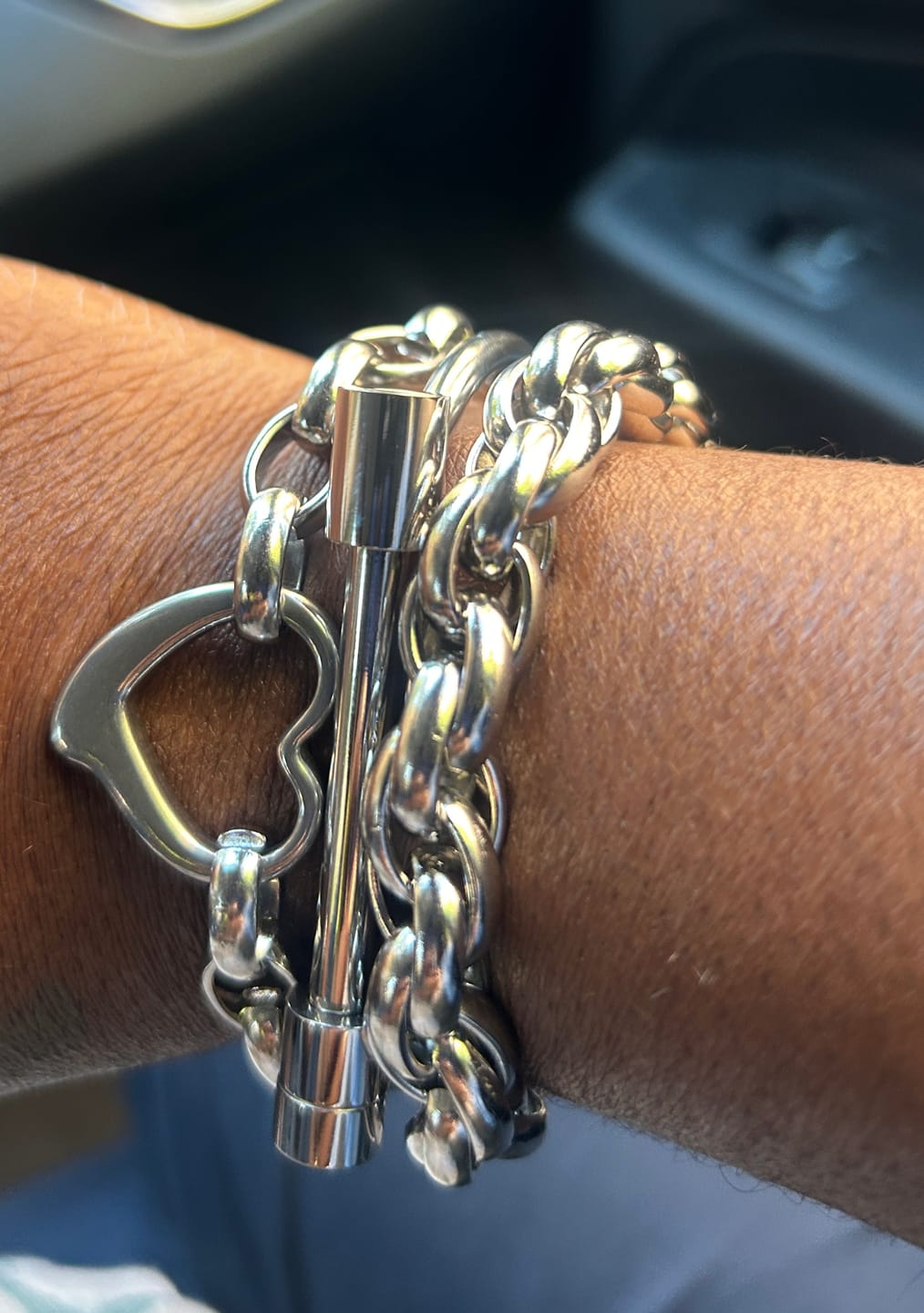 Customer photo review of Audra Bracelet Stack