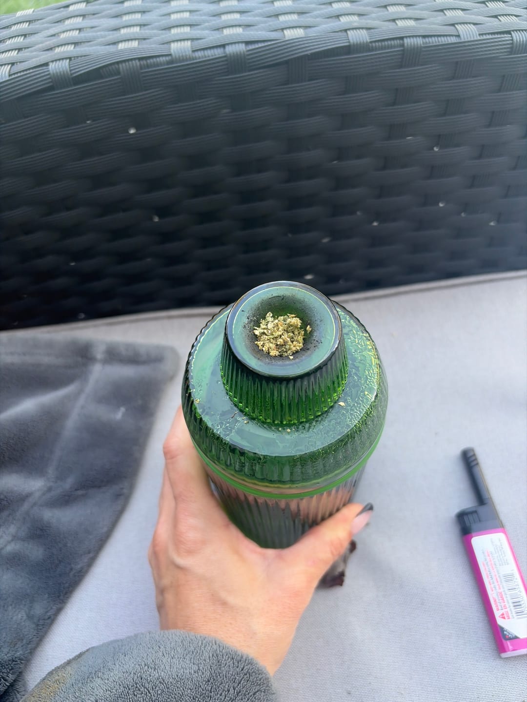 Customer photo review of Deco Gravity Bong