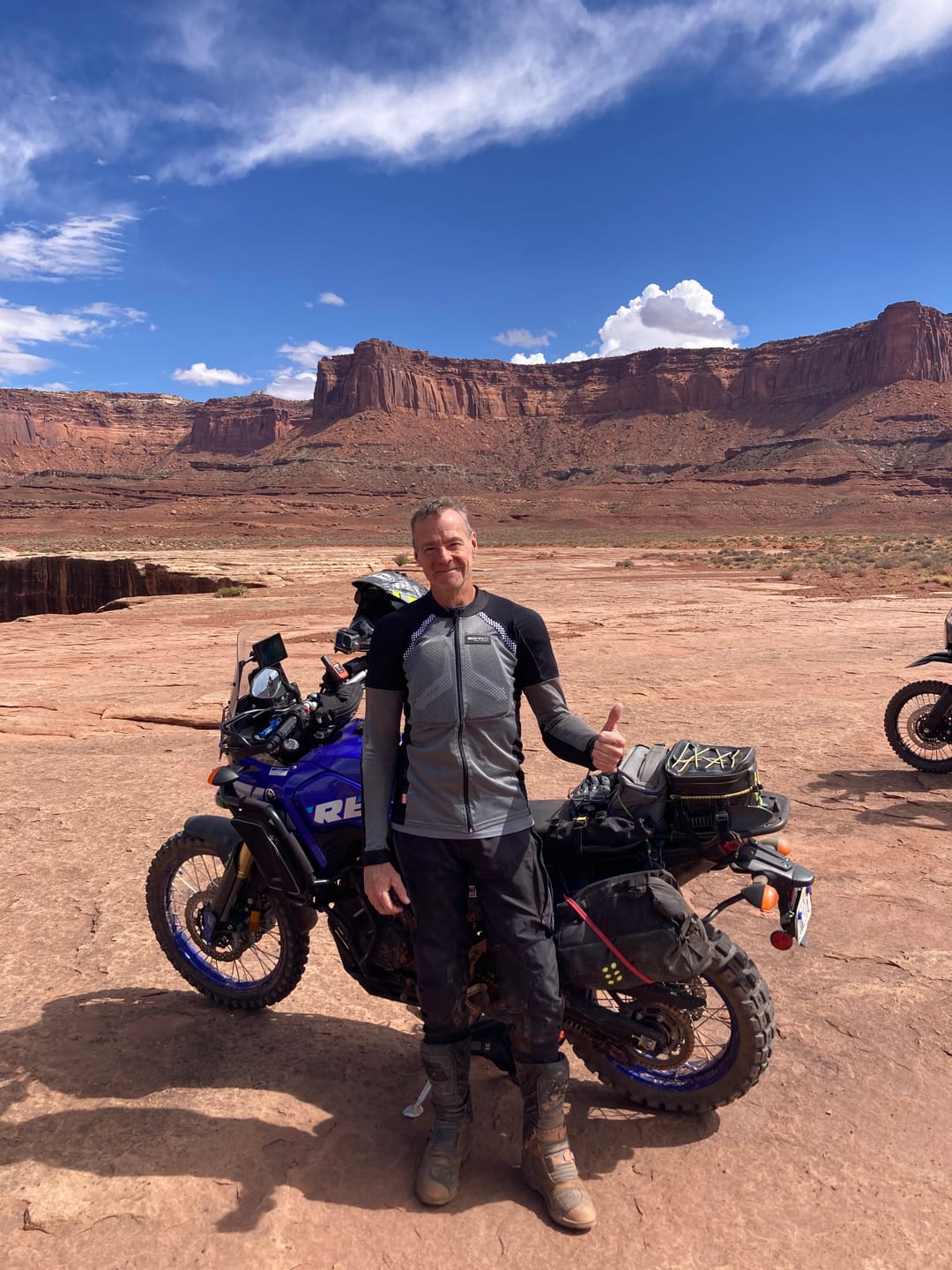 Customer photo review of "Adventure" All-Season Lycra | Armored Motorcycle Riding Shorts