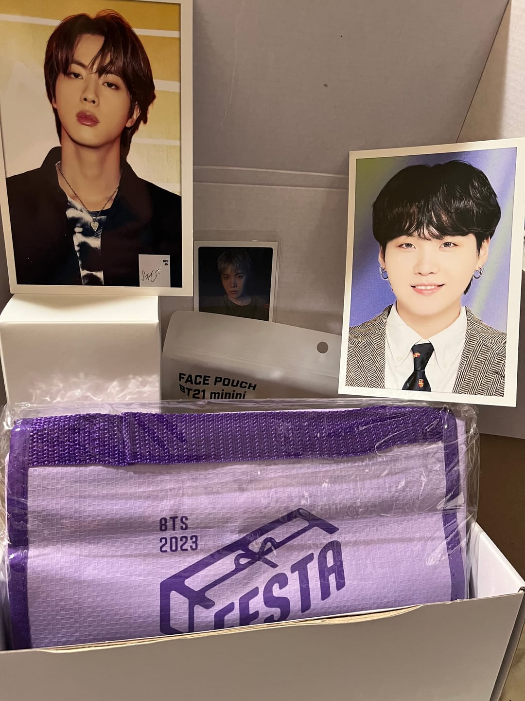 Customer photo review of BTS MYSTERY RANDOM BOX [RENEWAL VERSION]