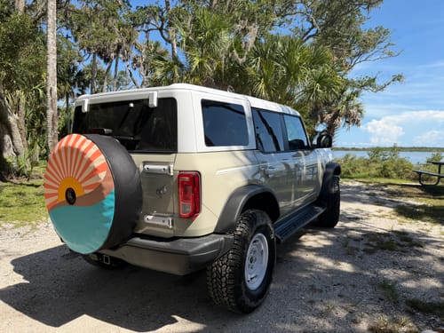 Customer photo review of Vintage Retro Sun Rays on the Water