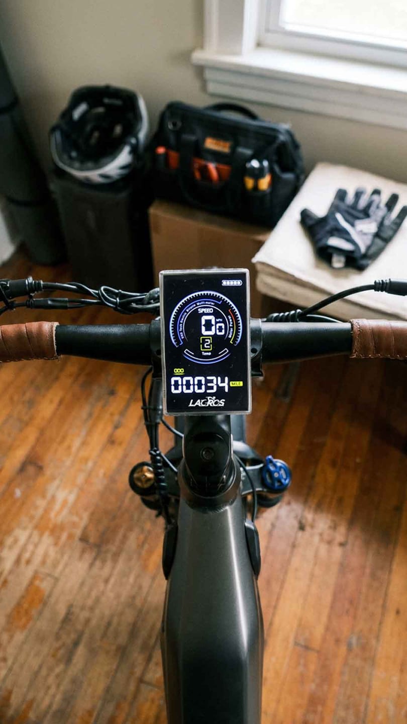 Customer photo review of Kruiser - All-Terrain Long Range Step-Through E-Bike