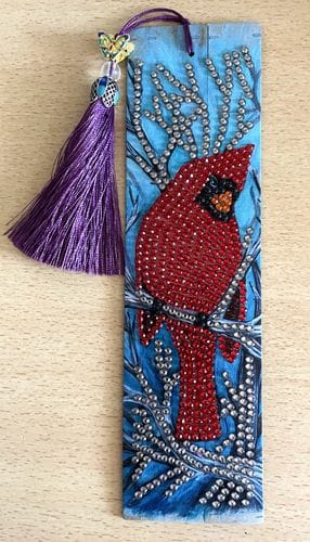 Customer photo review of Decorative Designs | Diamond Painting Bookmarks