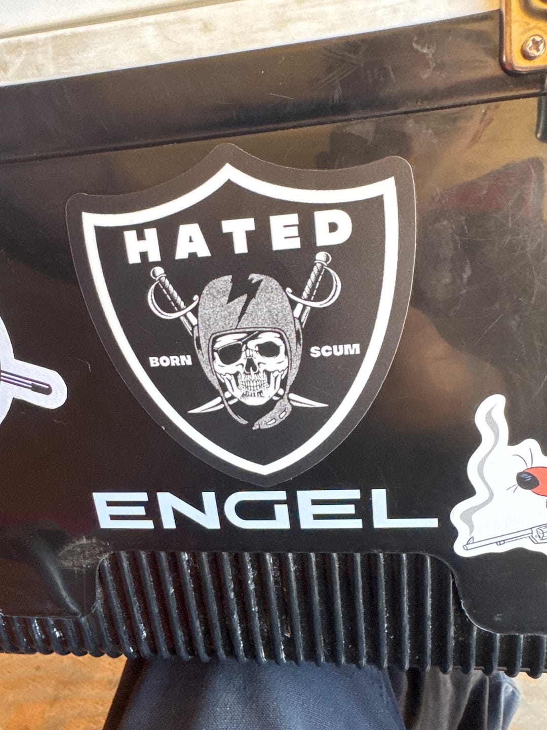 Customer photo review of NATION STICKER