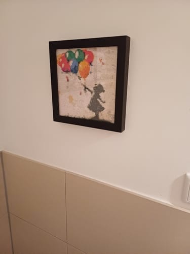 Customer photo review of Dreams in Color | Diamond Painting Kit
