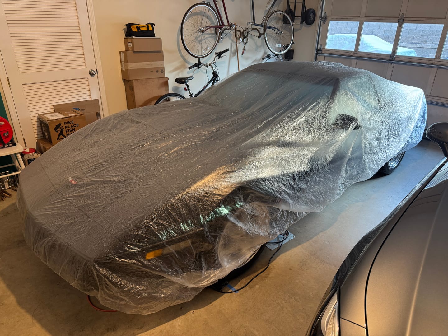 Customer photo review of Lightweight Indoor Car Cover