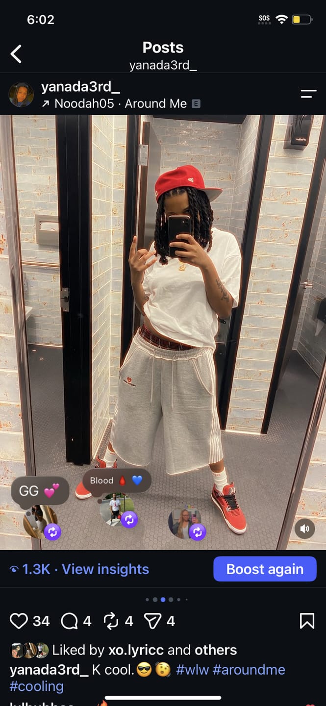 Customer photo review of Aelfric Eden Double Waist Longline Shorts