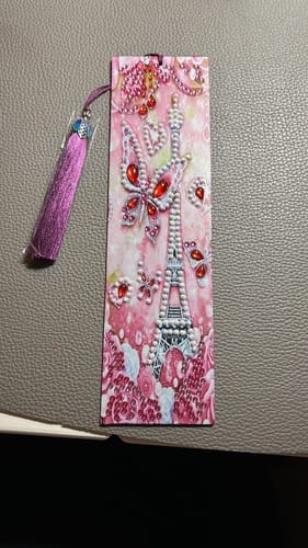 Customer photo review of Decorative Designs | Diamond Painting Bookmarks