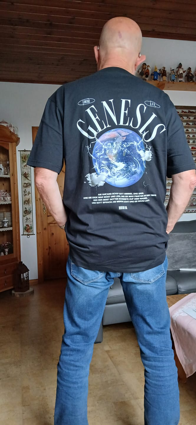 Customer photo review of 1.Mo 1,1-3 - GENESIS - BP - Organic Shirt