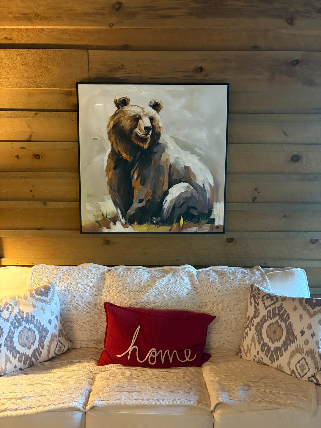 Customer photo review of Animal Art Painting # AP088