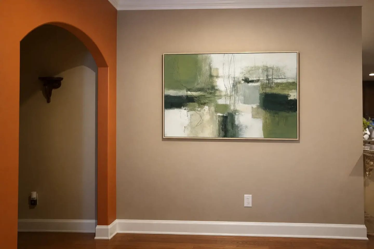 Customer photo review of Moss Blocks Abstract Wall Art