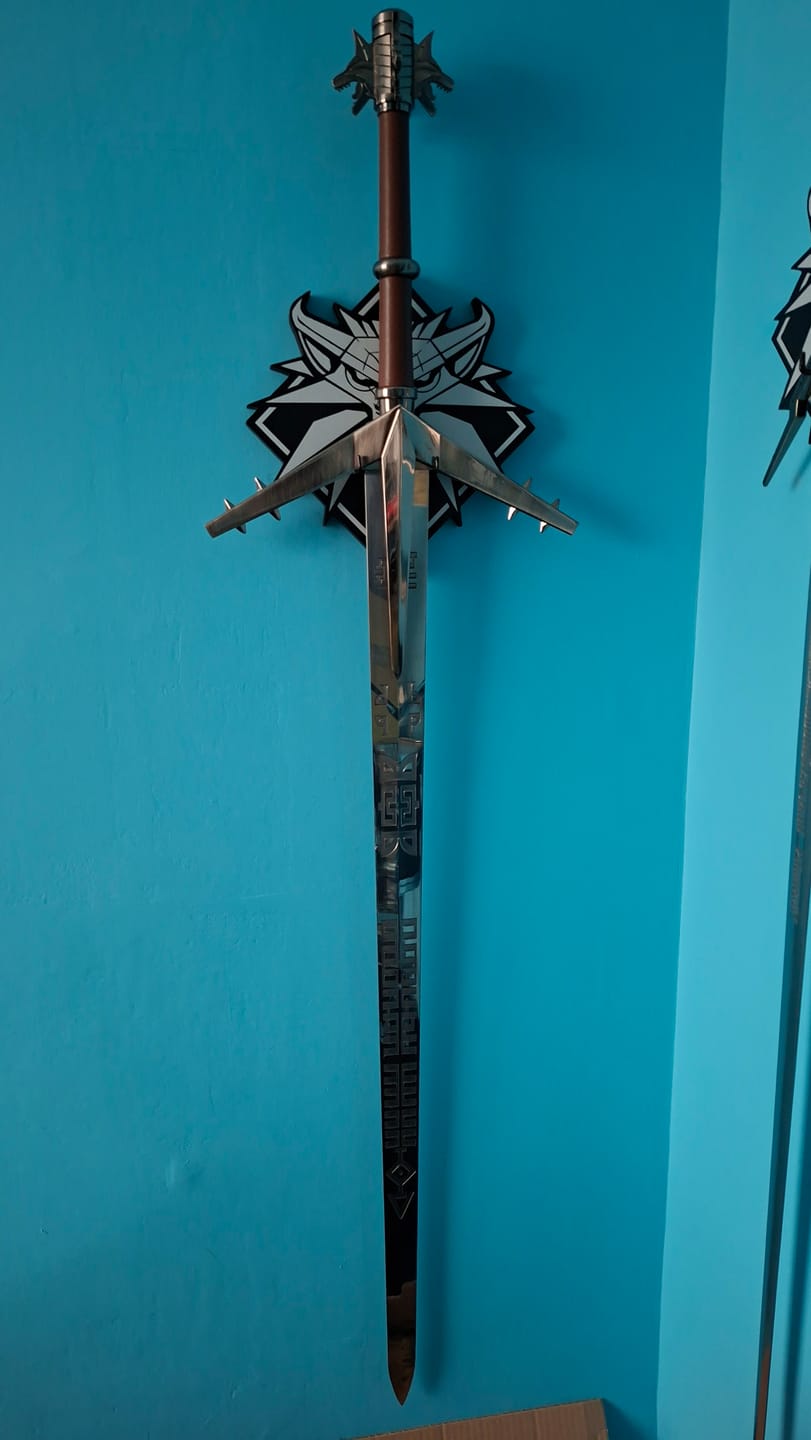 Customer photo review of Aerondight Silver Sword - The Witcher Sword