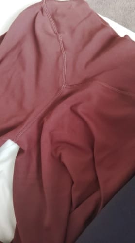Customer photo review of Comfort Wide Leg Pants Wide-Leg