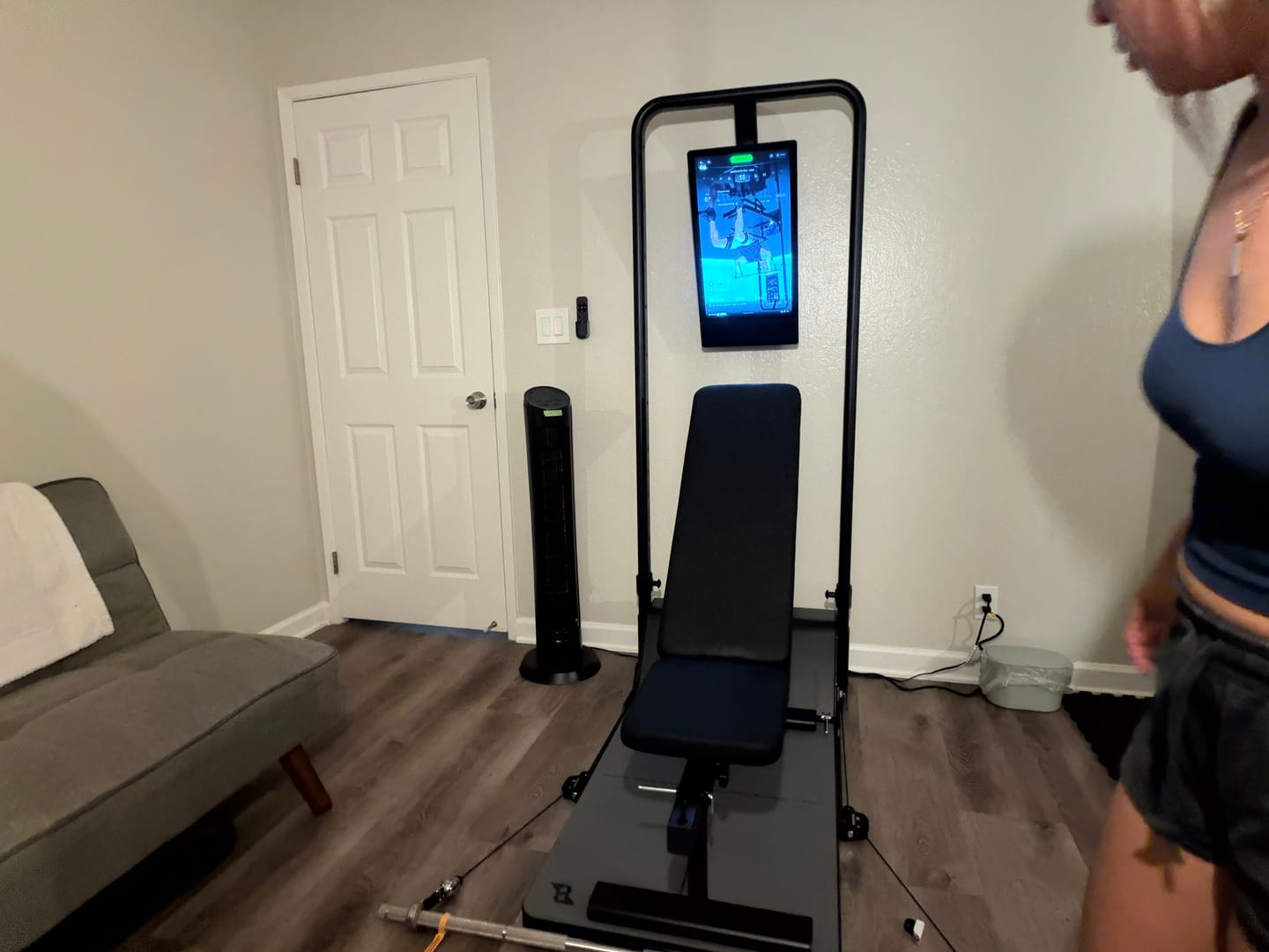 Customer photo review of Speediance Gym Monster 2